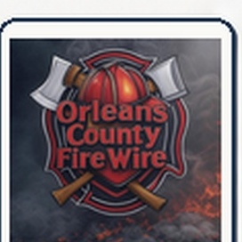 Orleans County Fire Wire logo